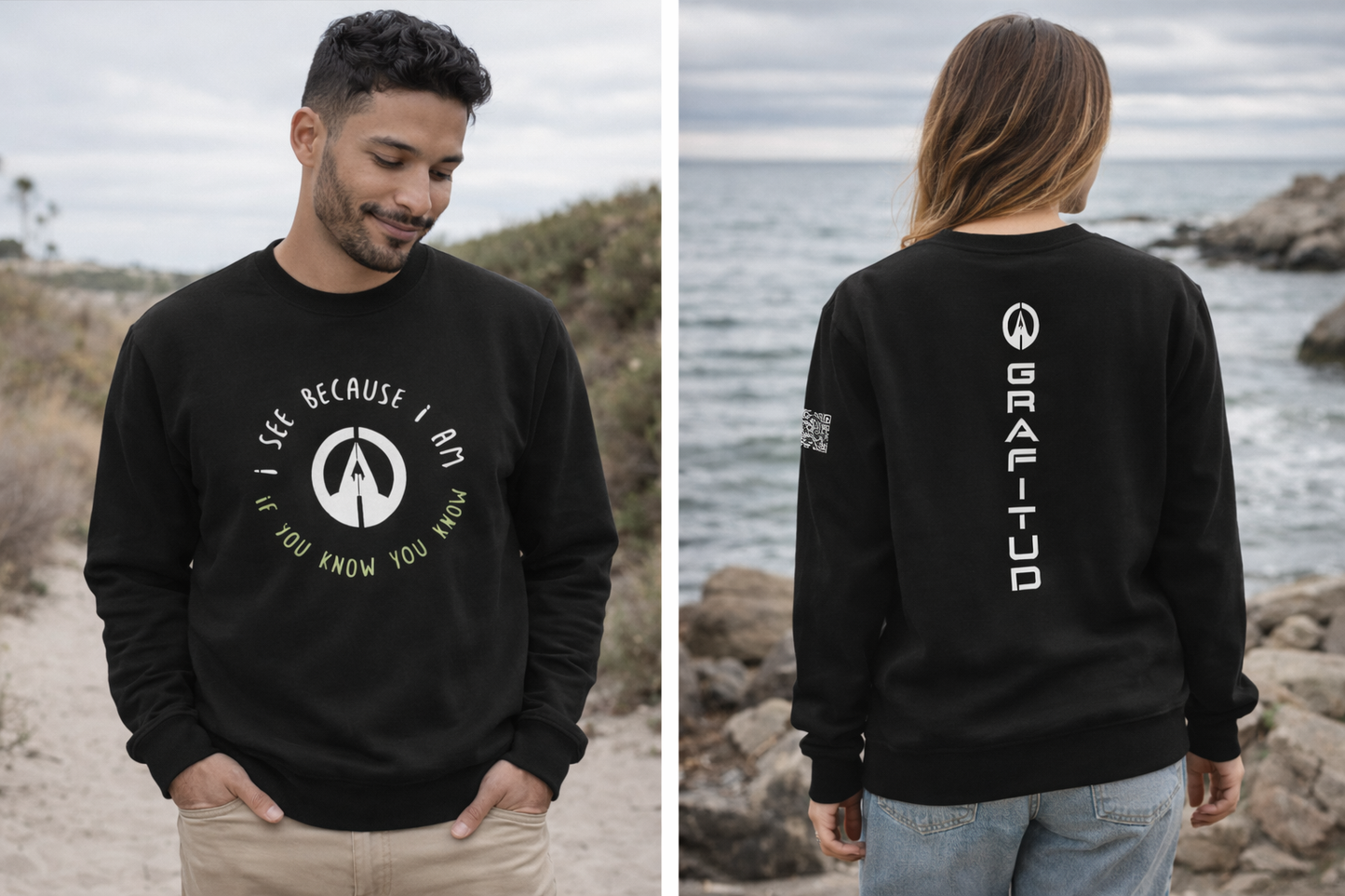 Portal 33 - ASCENSION Premium Sweatshirt - I SEE GD