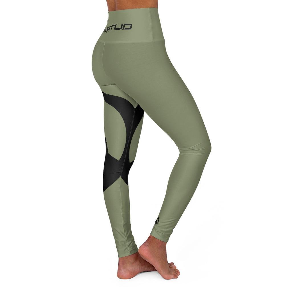 High Waisted Yoga Leggings - GDX Finch