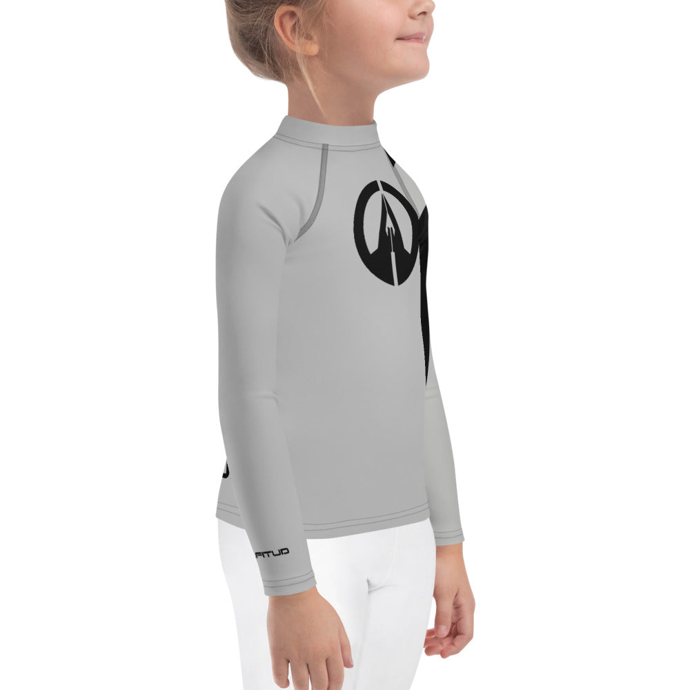 Kids Rash Guard - Silver G5