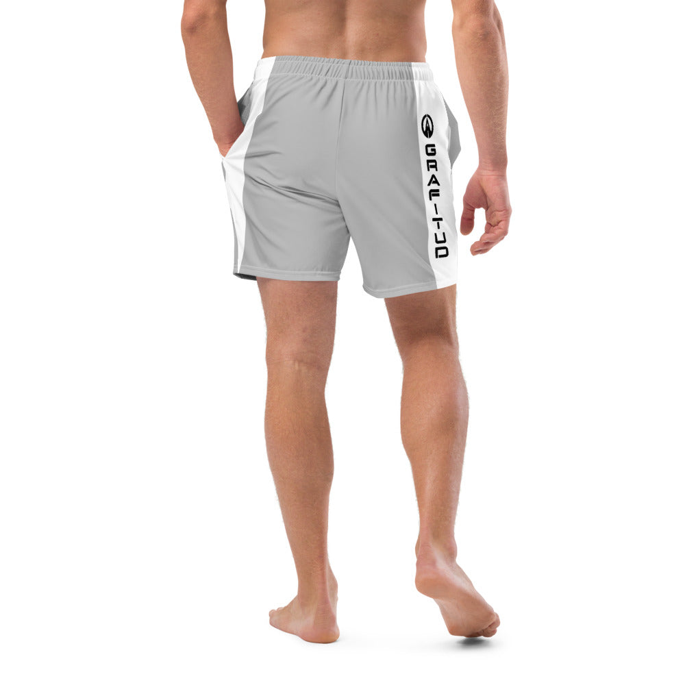 Men's swim trunks - G1 Silver
