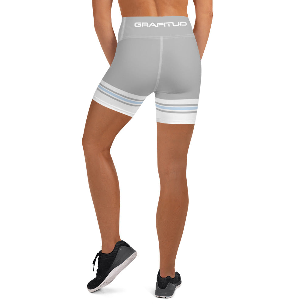 Yoga Shorts - GS Silver