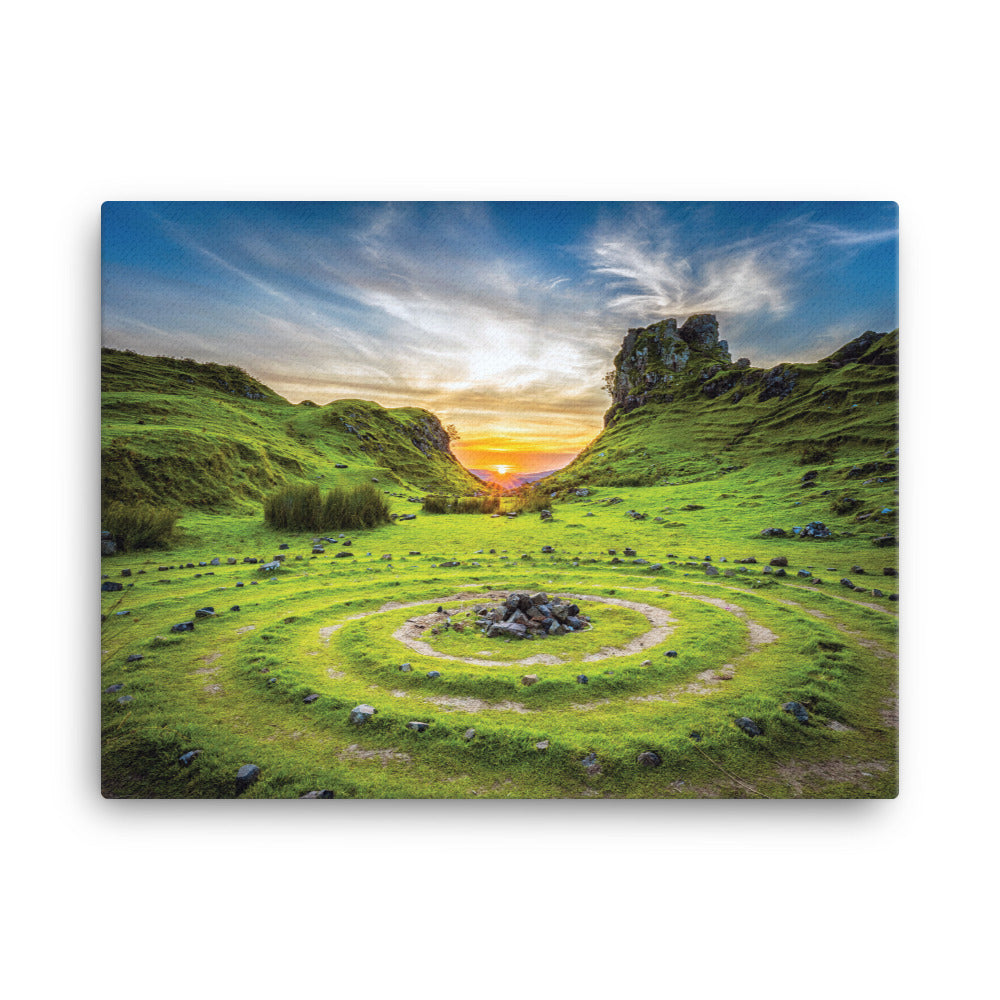 Grateful circle Canvas