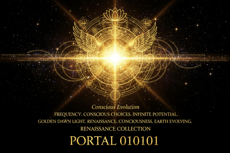 "Portail Renaissance 2026 - Énergie de renouveau cosmique, transformation spirituelle et nouveau cycle. Symbole de reset, potentiel infini et intentions 2026."