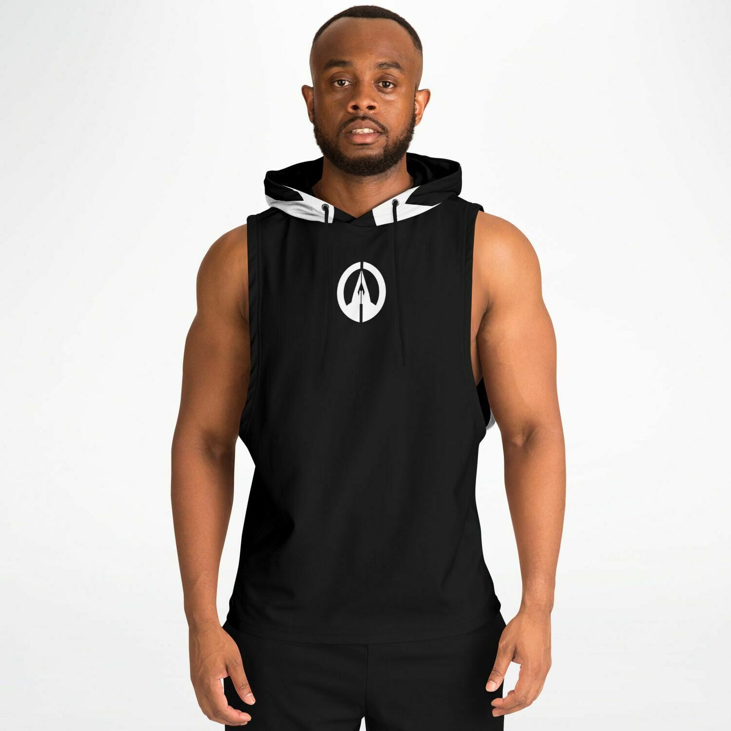 Athletic Drop Armhole Hoodie - GD Raven