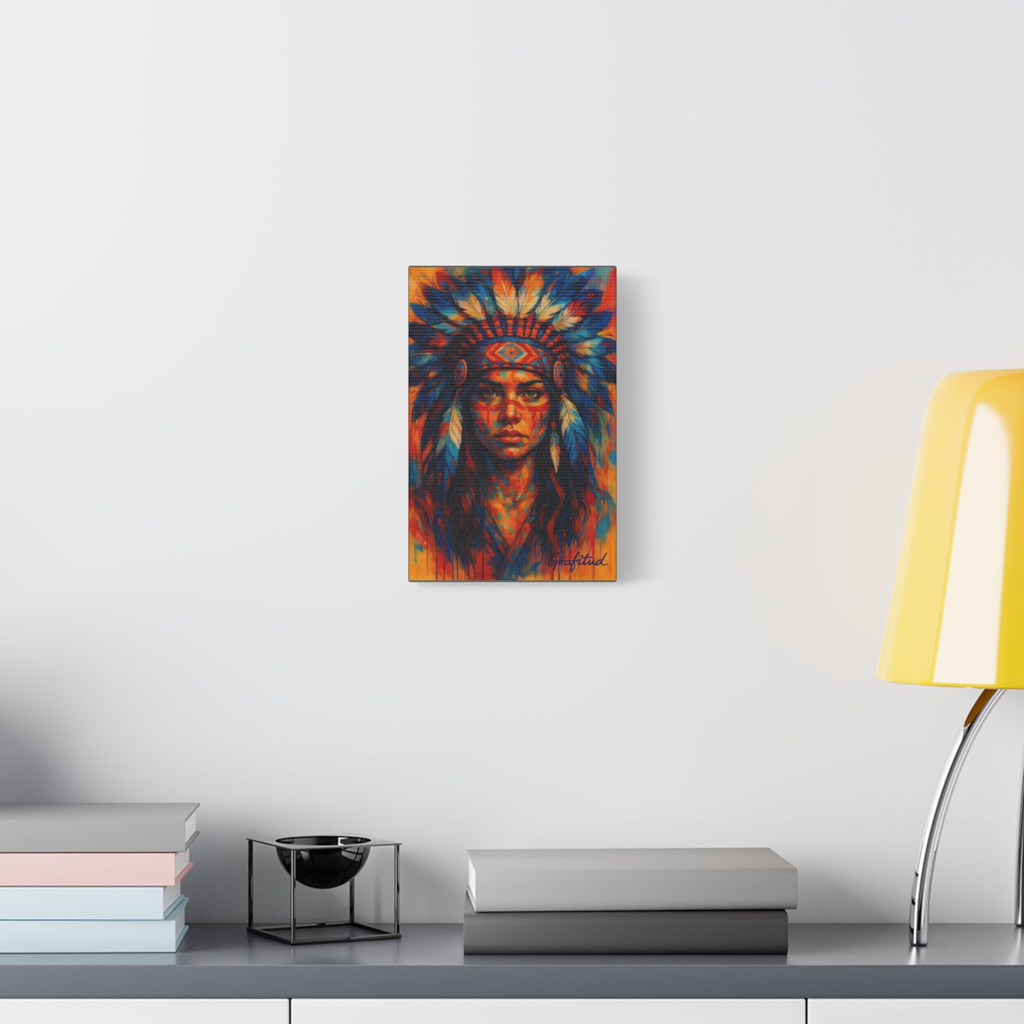 Portal 161 - SPIRITUAL AWAKENING Canvas Art - Sacred Native Woman