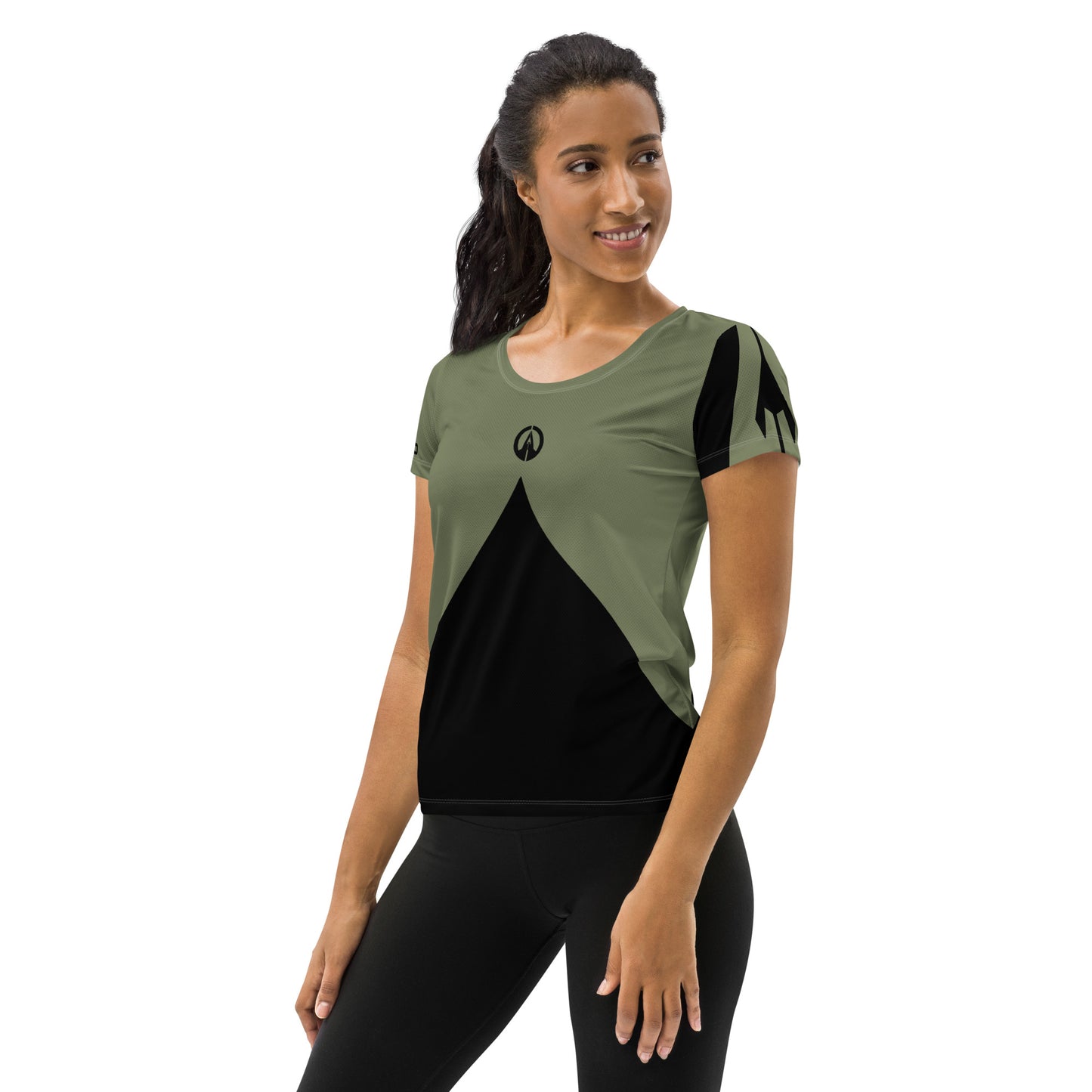 Women's Athletic T-shirt - GDrop BFinch SS