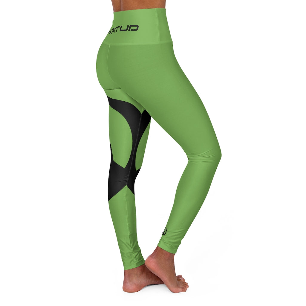 High Waisted Yoga Leggings - GDX Evergreen