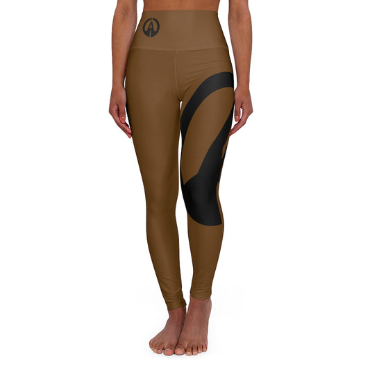 High Waisted Yoga Leggings - GDX BBronze