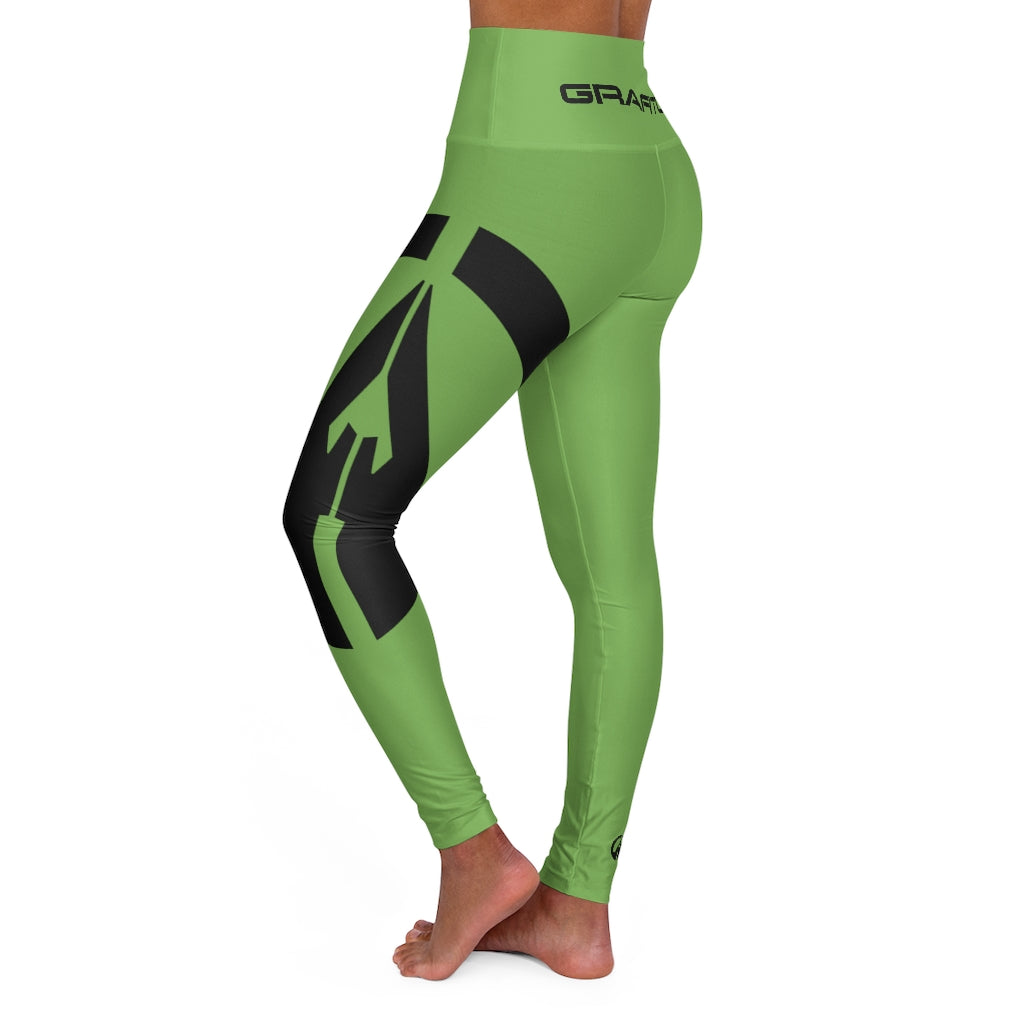 High Waisted Yoga Leggings - GDX Evergreen