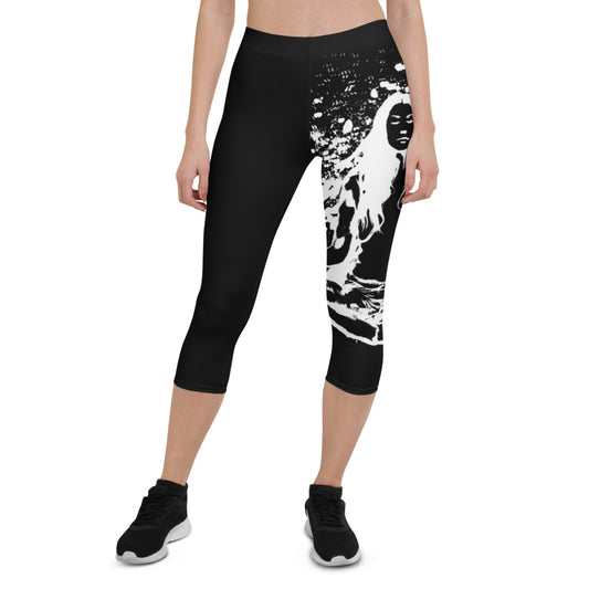 Capri Leggings - Namasté gratitude