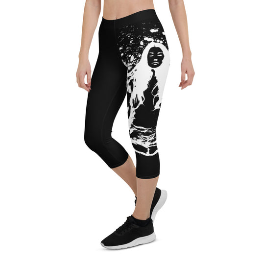 Capri Leggings - Namasté gratitude
