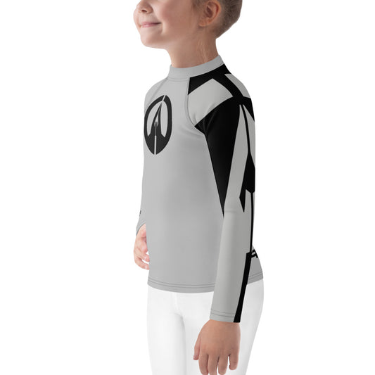 Kids Rash Guard - Silver G5