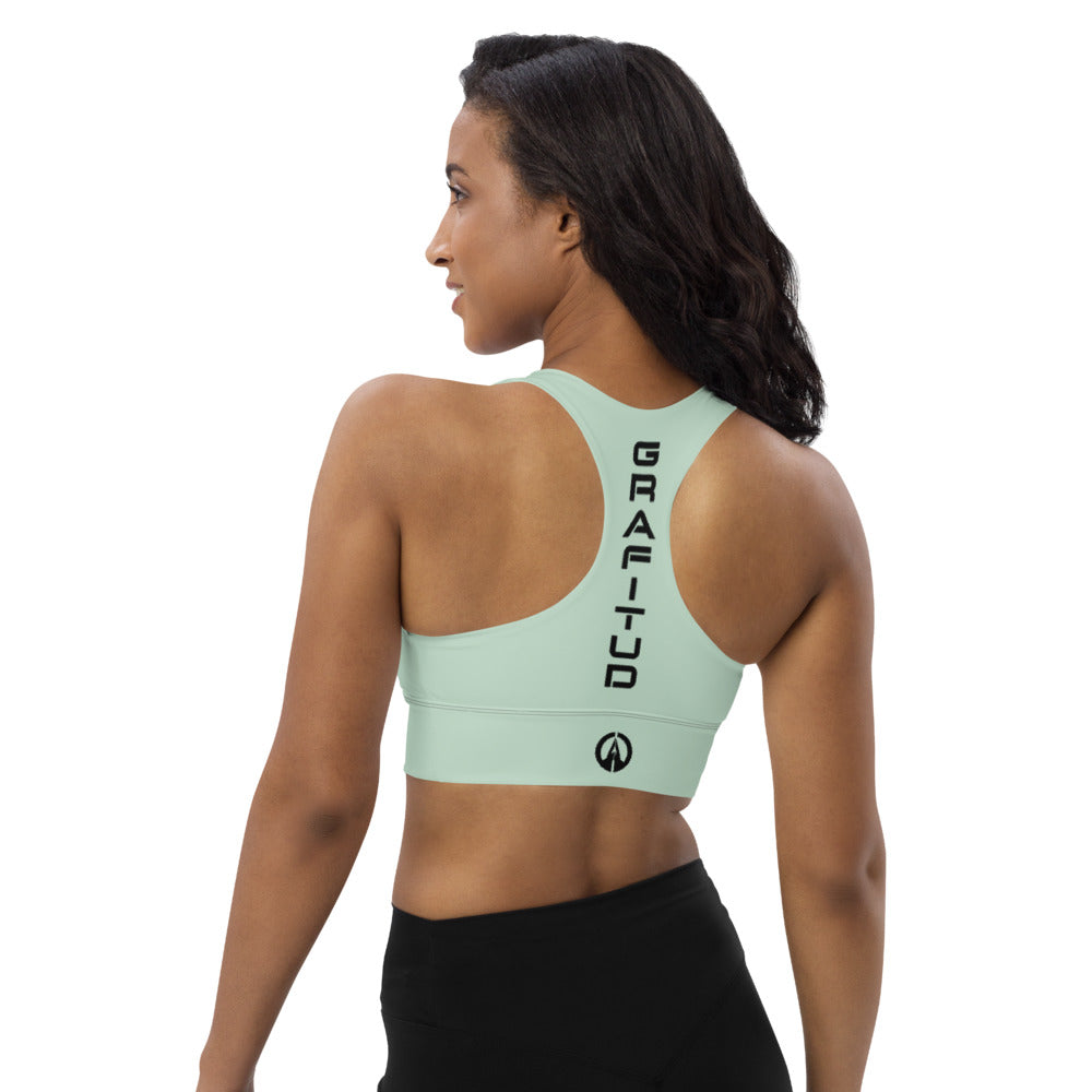 Edgewater longline sports bra