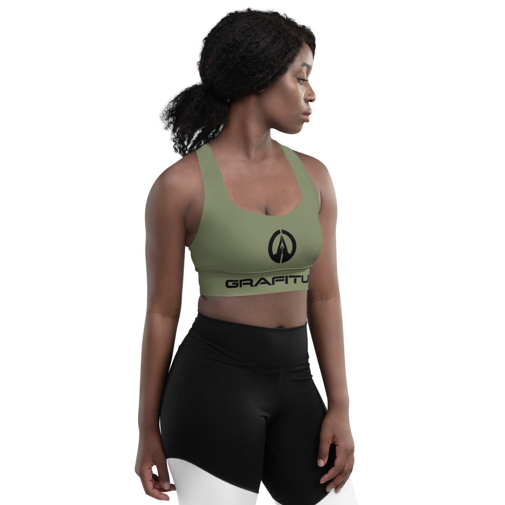 Longline Finch sports bra