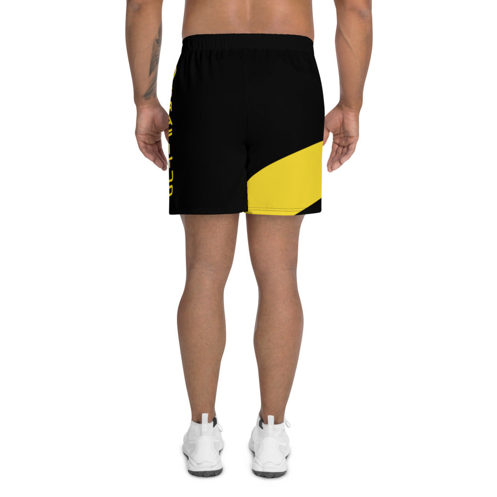 Men's Athletic Long Shorts - Raven Lee