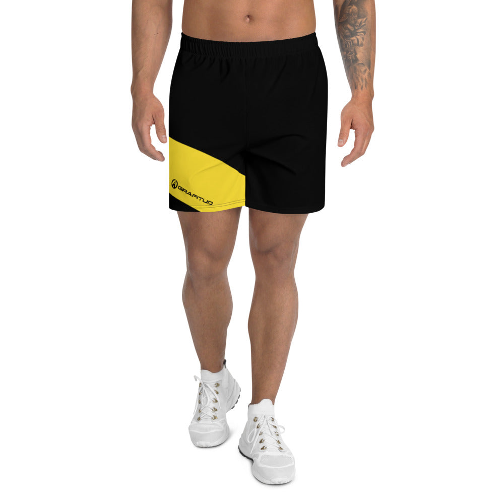 Men's Athletic Long Shorts - Raven Lee