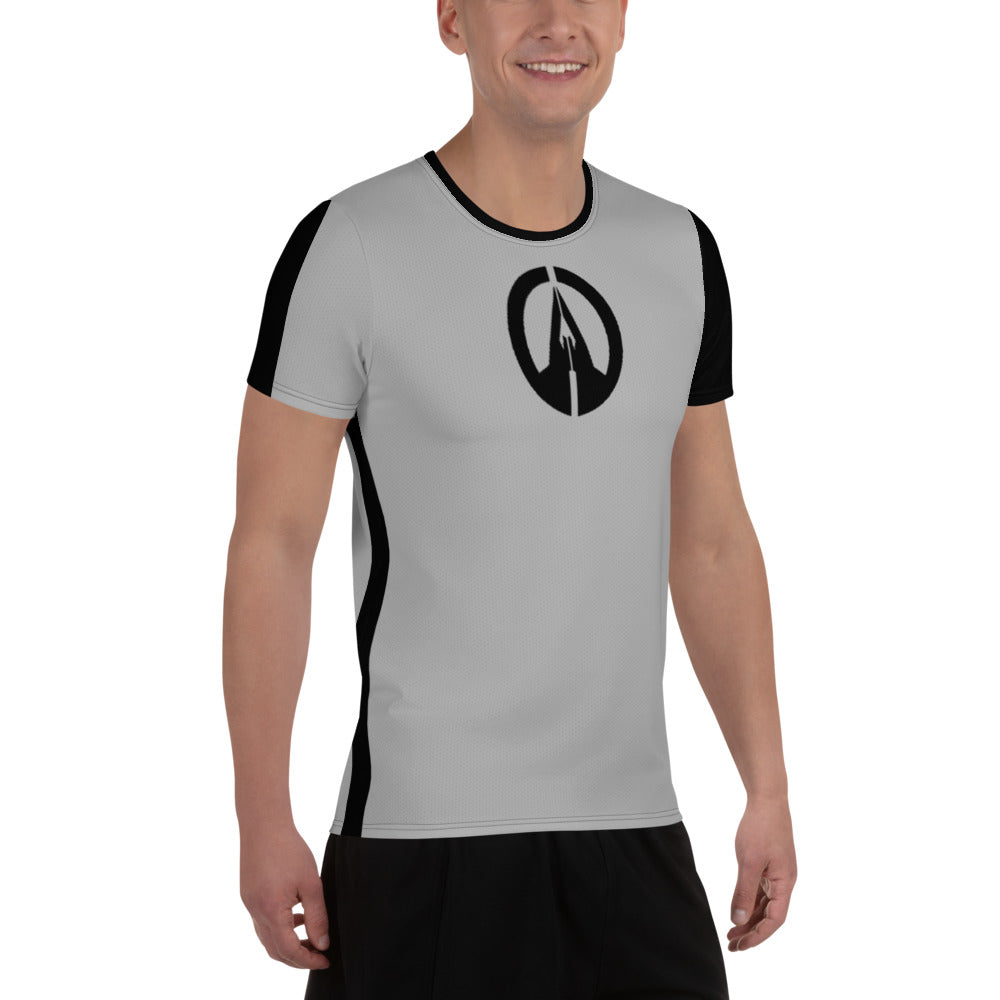 Men's Athletic T-shirt - BSilver