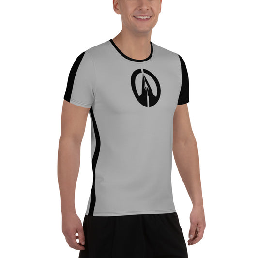 Men's Athletic T-shirt - BSilver