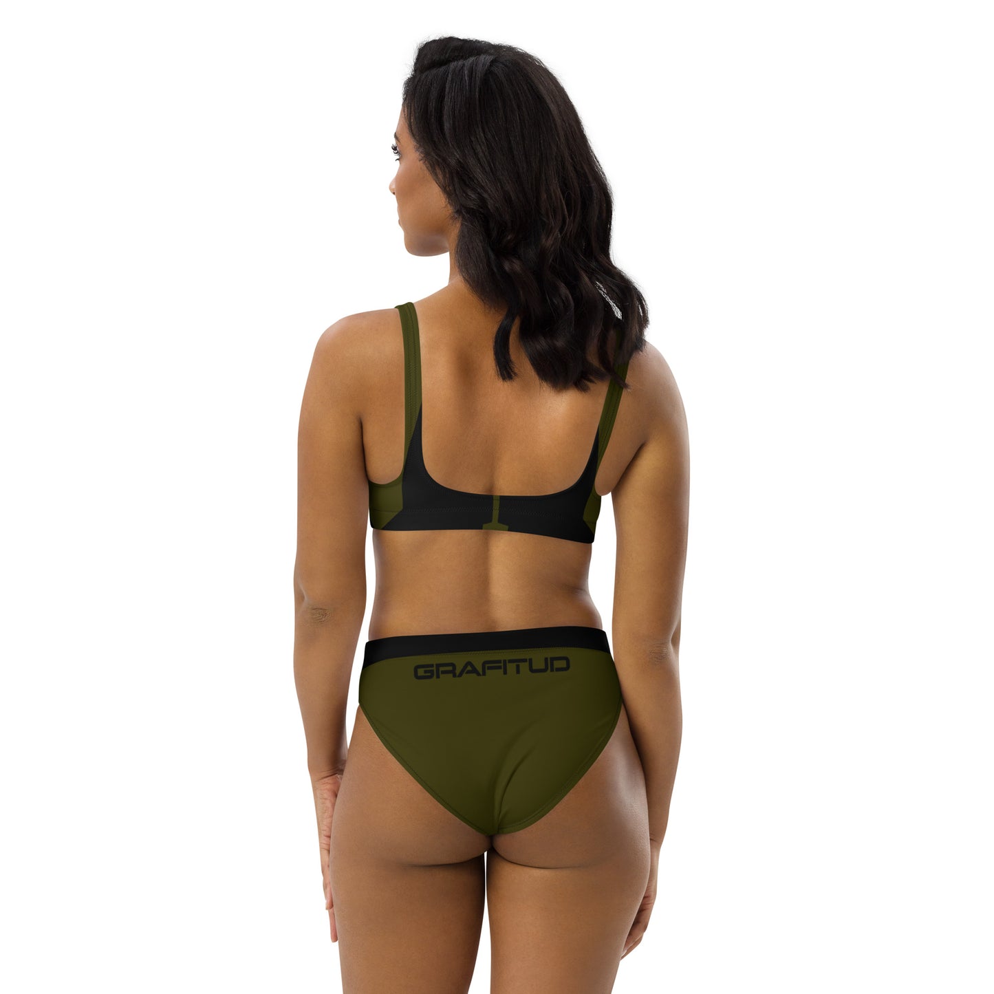 Karaka high-waisted bikini