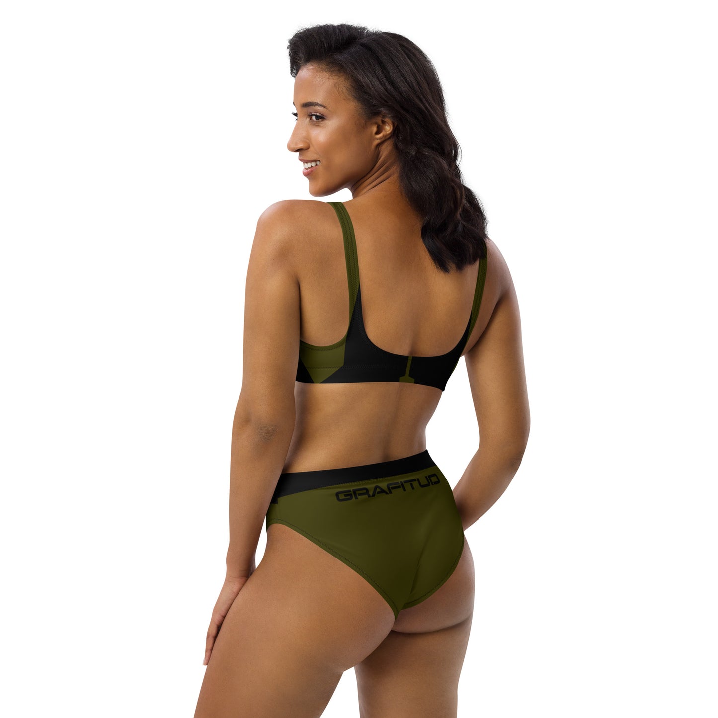 Karaka high-waisted bikini