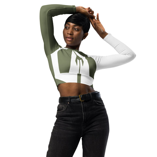 Long-sleeve crop top - G1 W-Finch