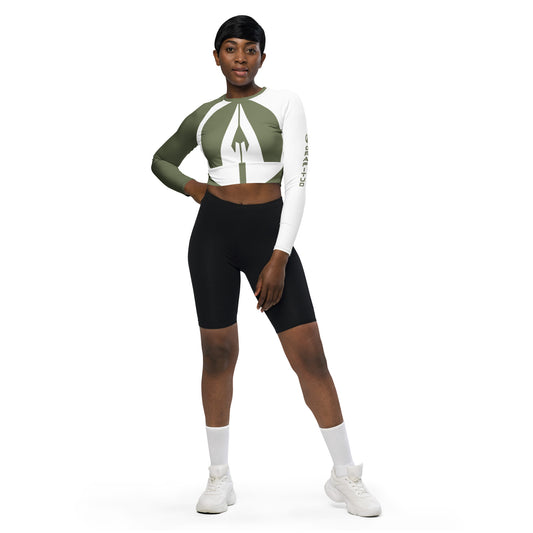 Long-sleeve crop top - G1 W-Finch