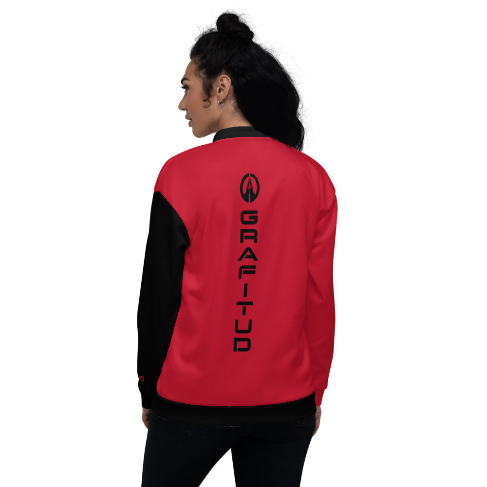 Unisex Bomber Jacket - G1 Ruddy