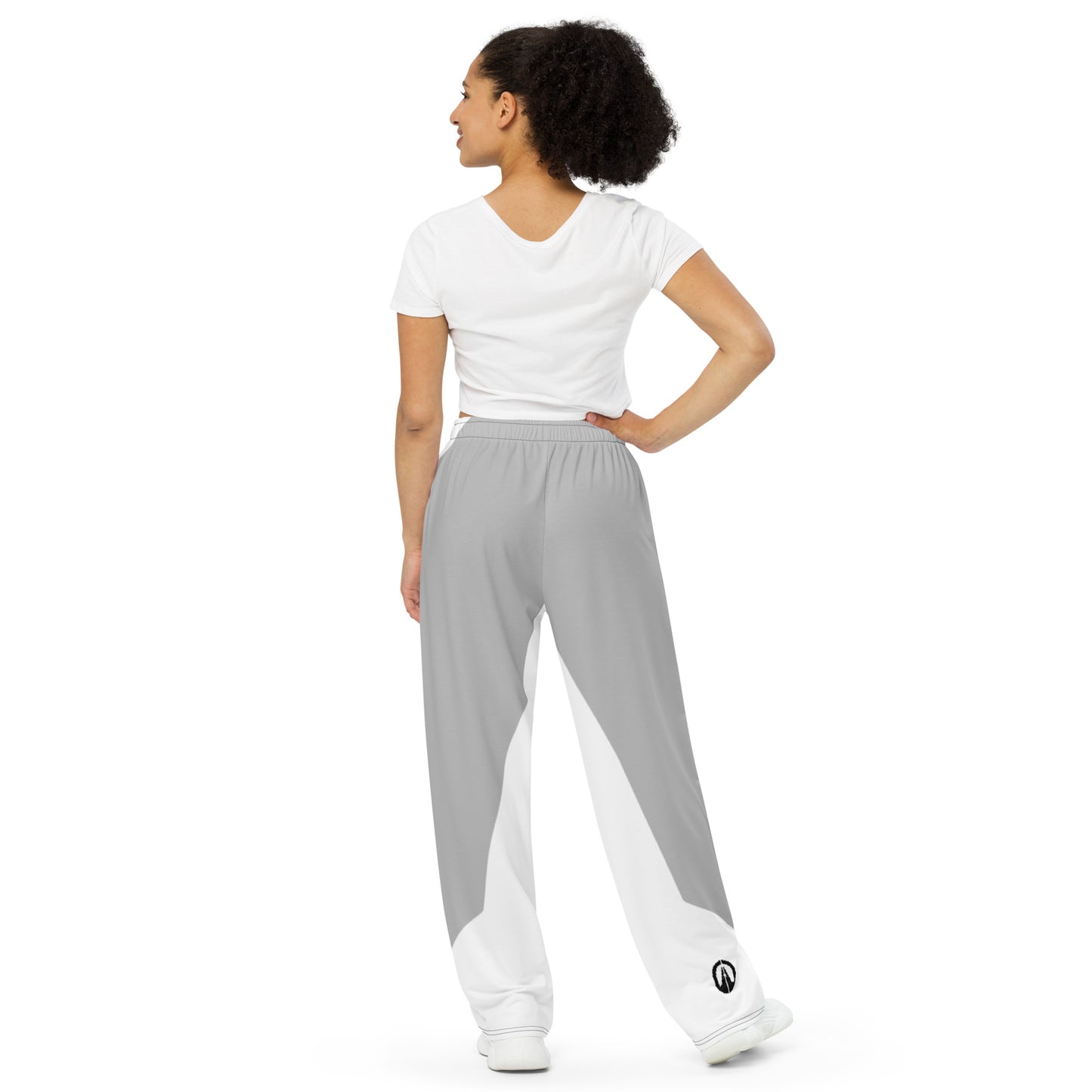 Unisex wide-leg pants - WSilver