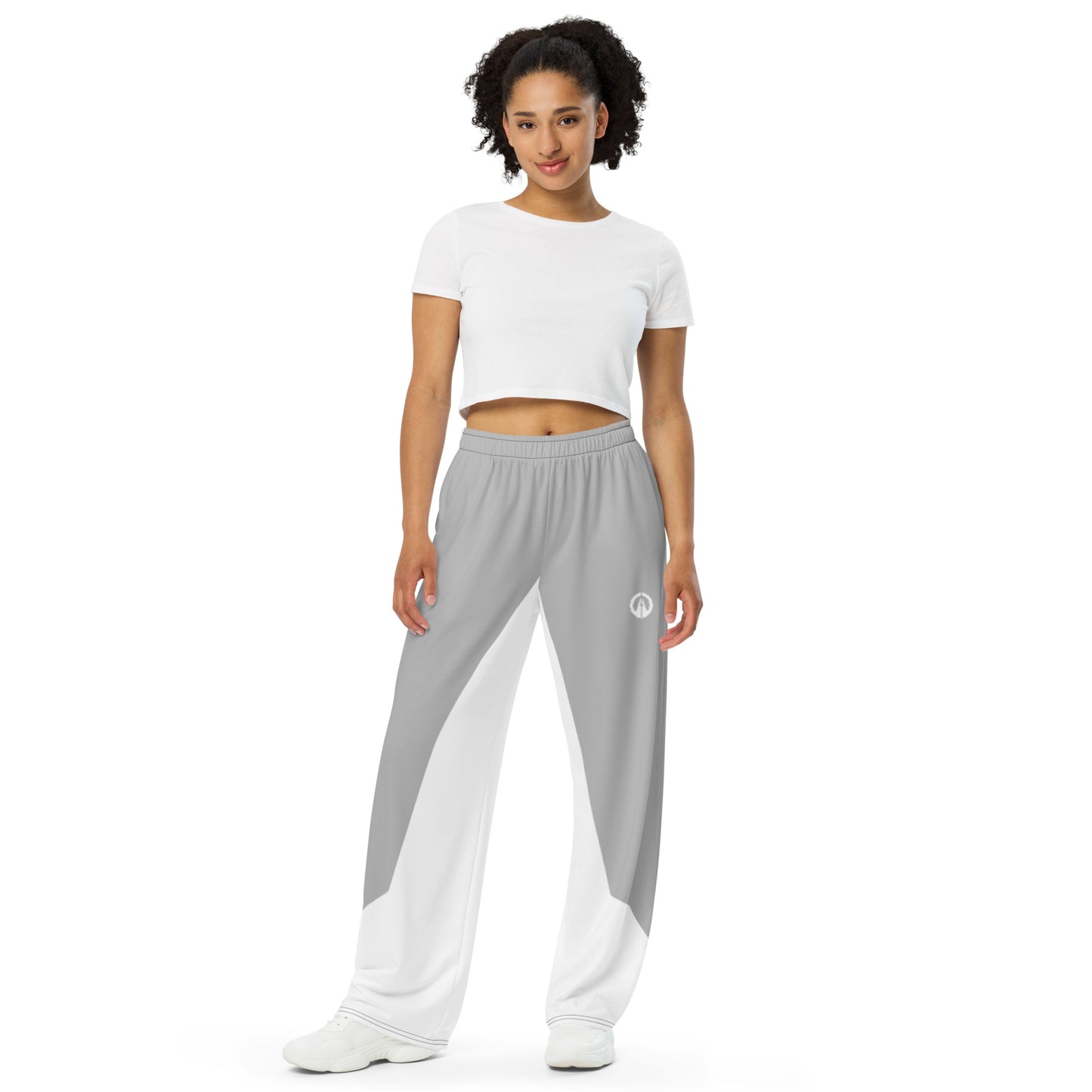 Unisex wide-leg pants - WSilver