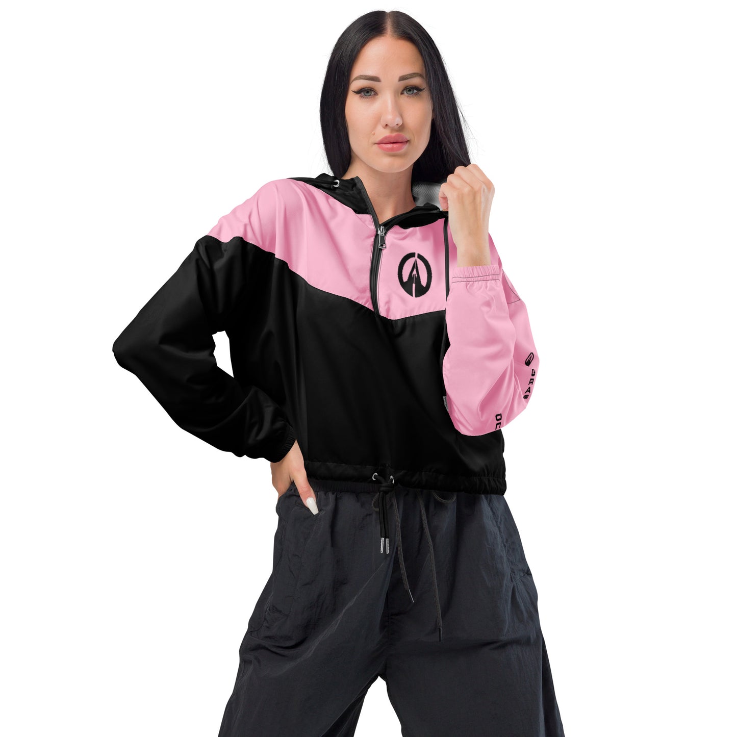 Women’s cropped windbreaker - GD Candy