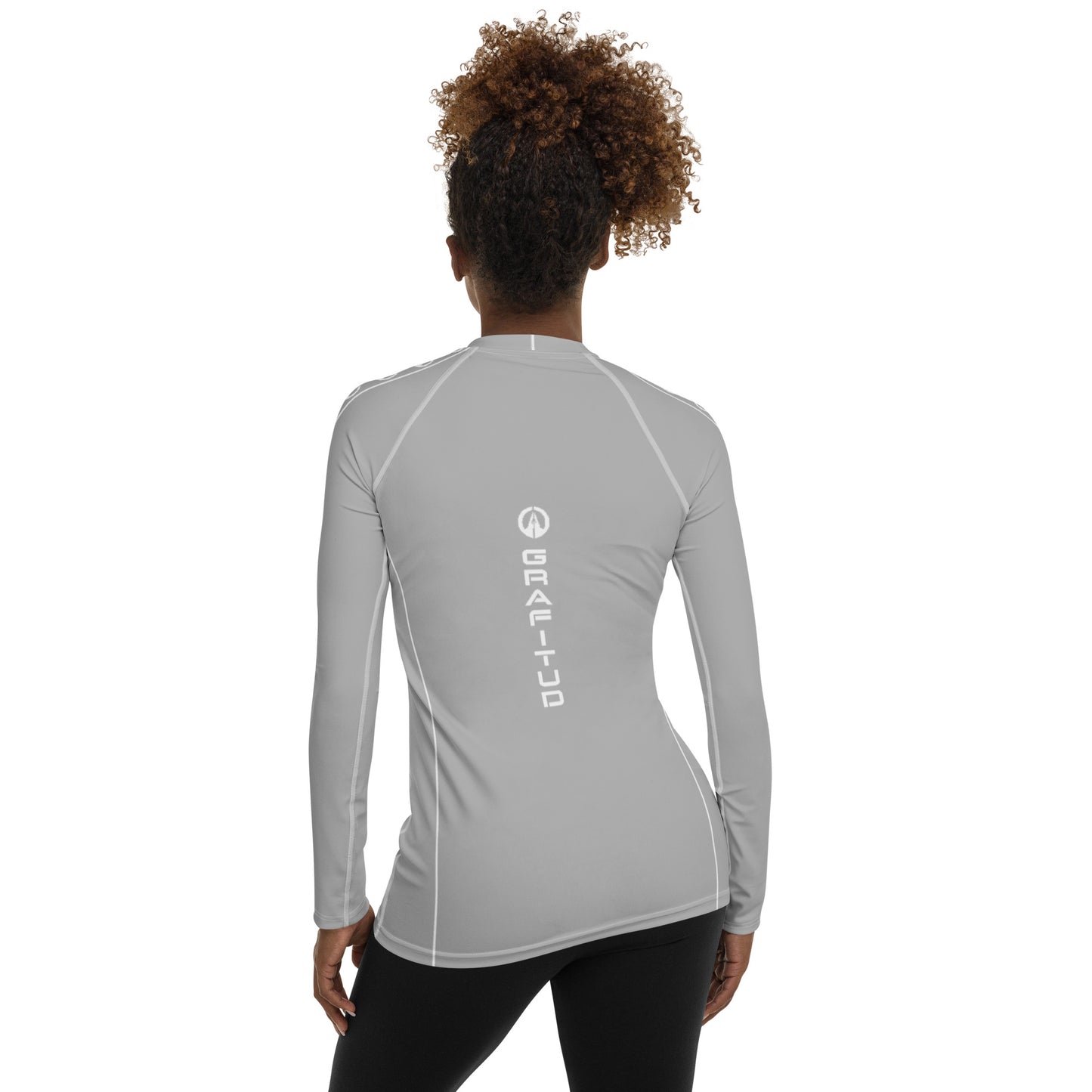 Women's Rash Guard - GB W-Silver