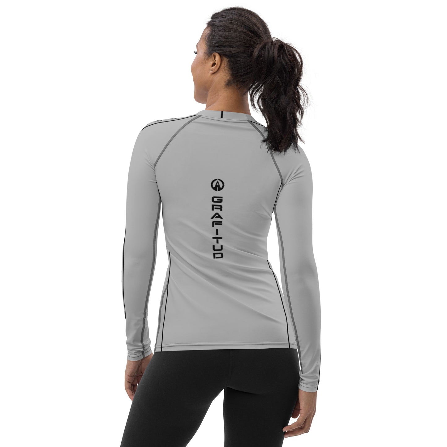 Women's Rash Guard - GB B-Silver