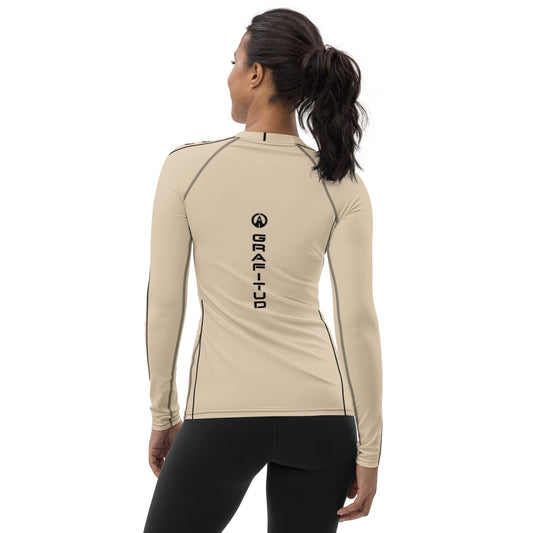 Women's Rash Guard - GB GB-Champagne