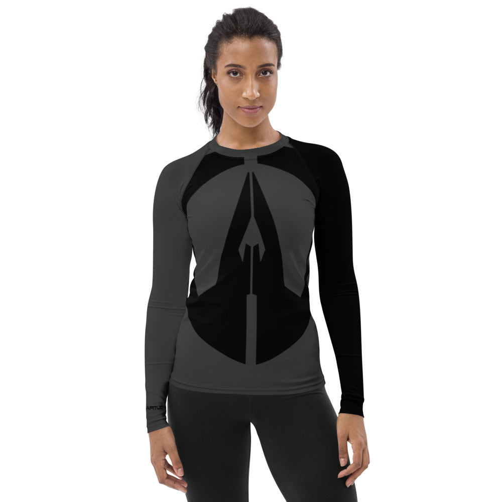 Women's Long-sleeve Rash Guard - G1 Eclipse