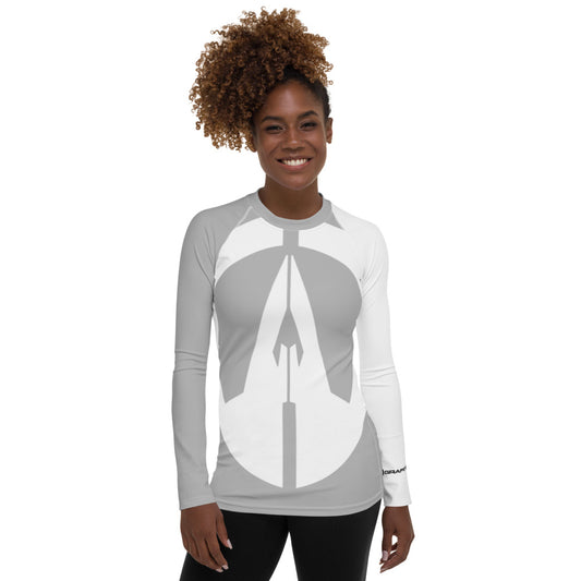 Women's Rash Guard - GSilver