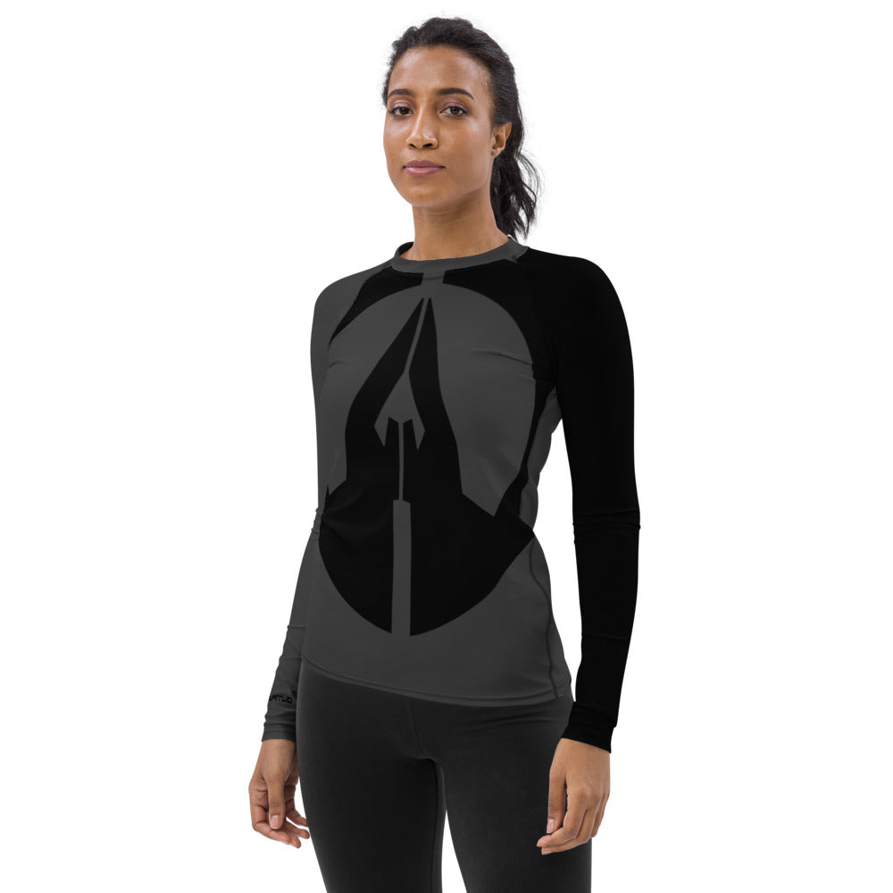 Women's Long-sleeve Rash Guard - G1 Eclipse