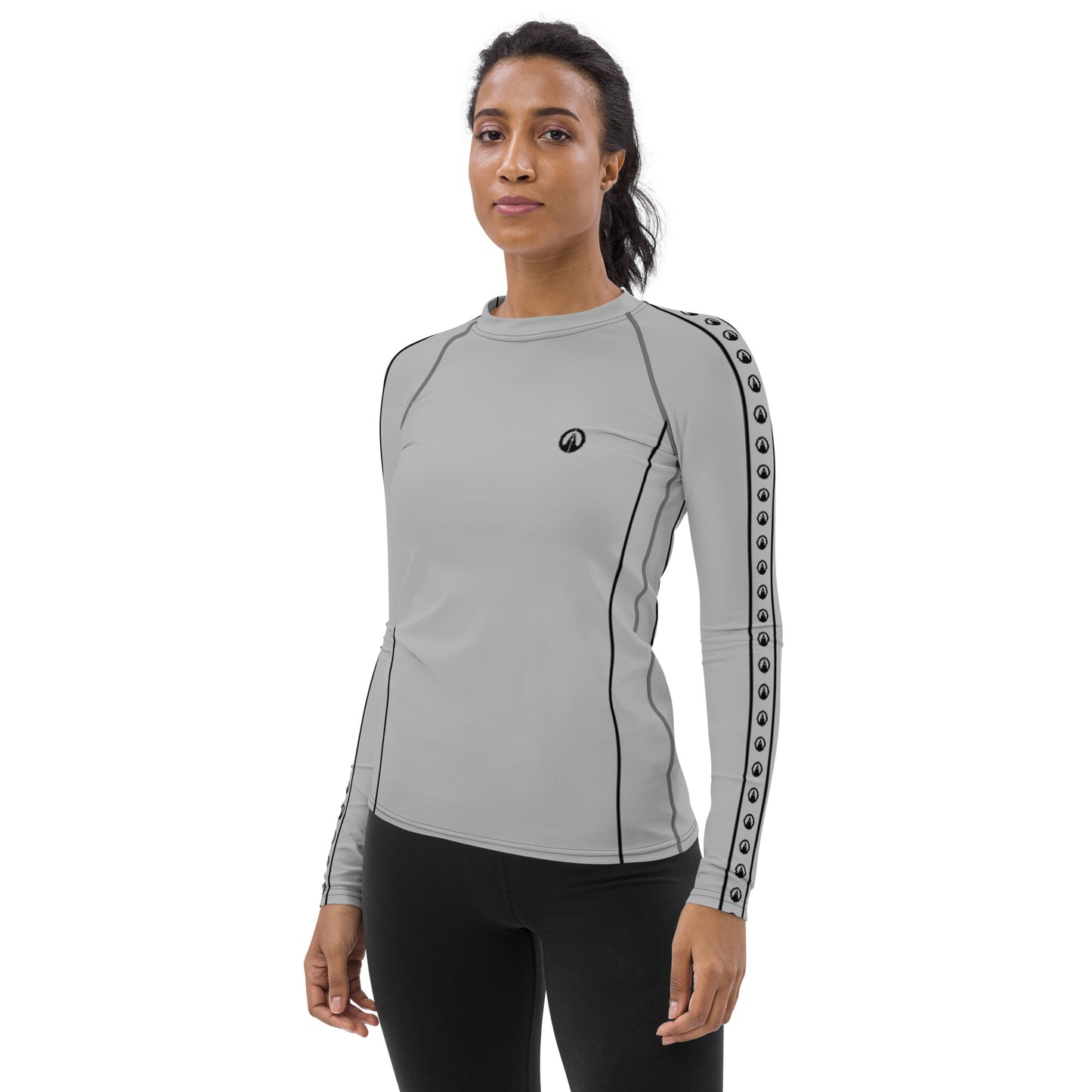 Women's Rash Guard - GB B-Silver