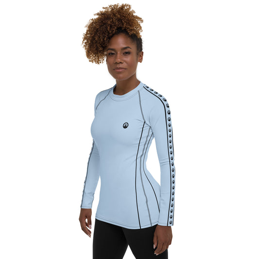 Women's Rash Guard - GB G-PBlue