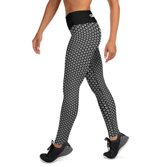 Yoga Leggings - G-Patern Raven