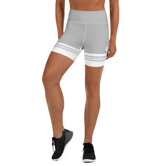 Yoga Shorts - GS Silver