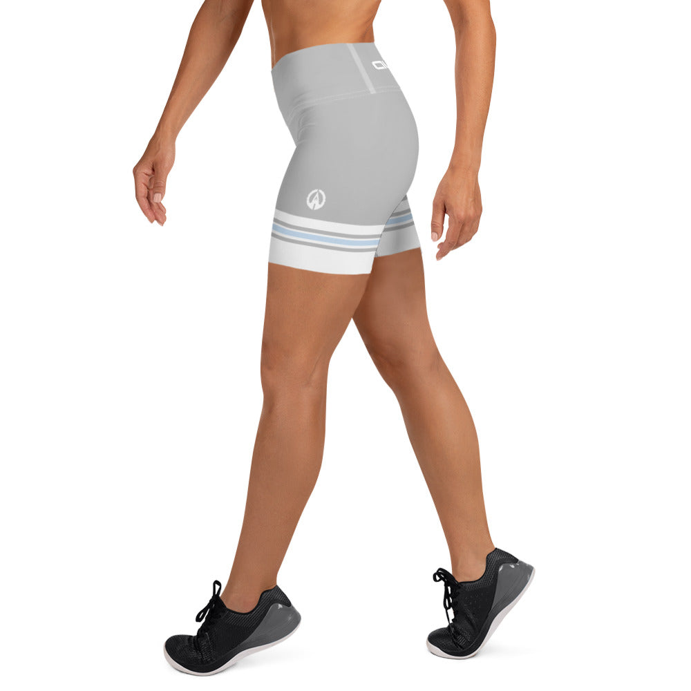 Yoga Shorts - GS Silver