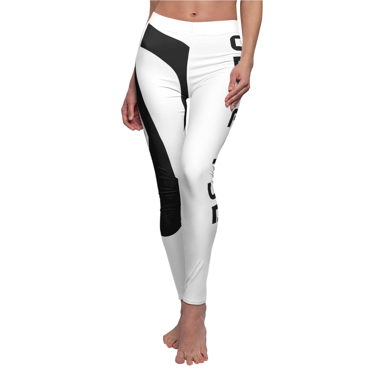 Women's Cut & Sew Casual Leggings - BSnow