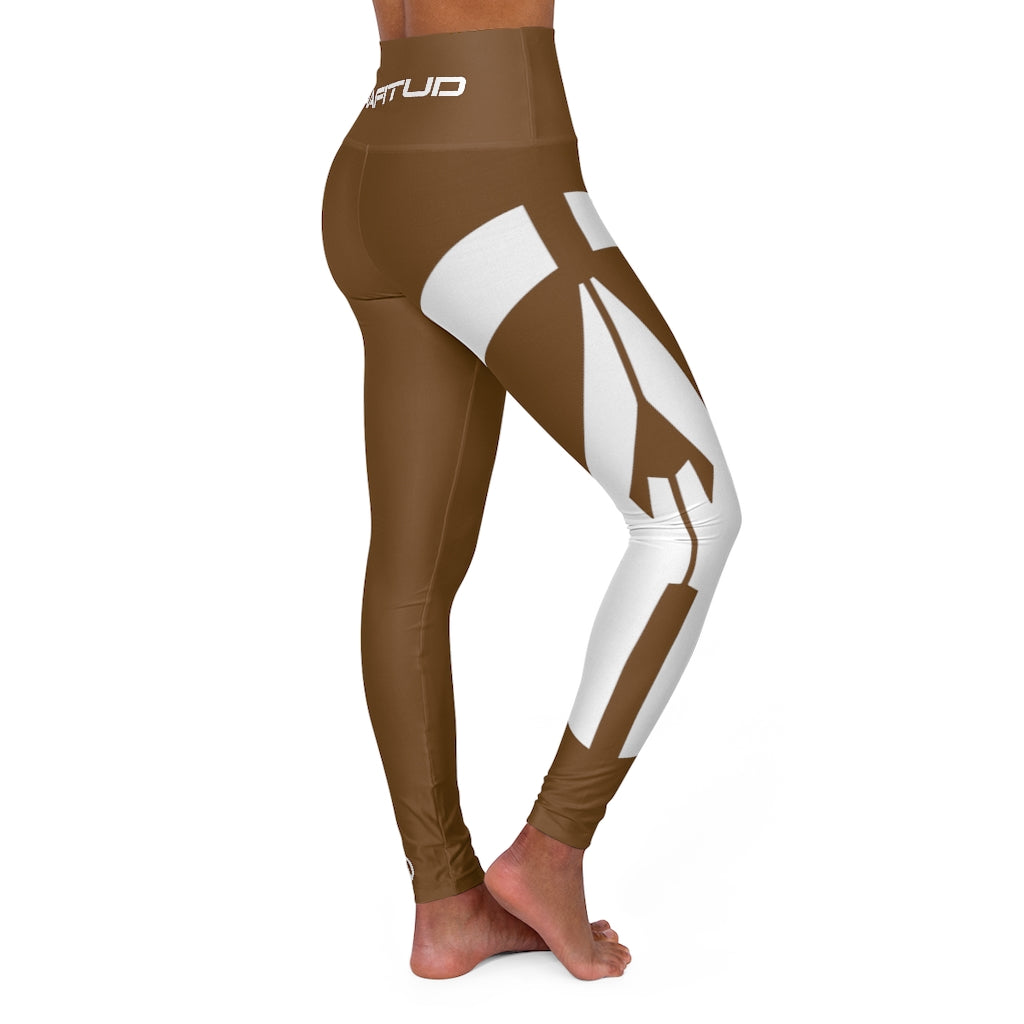 High Waisted Yoga Leggings - GDX Bronze