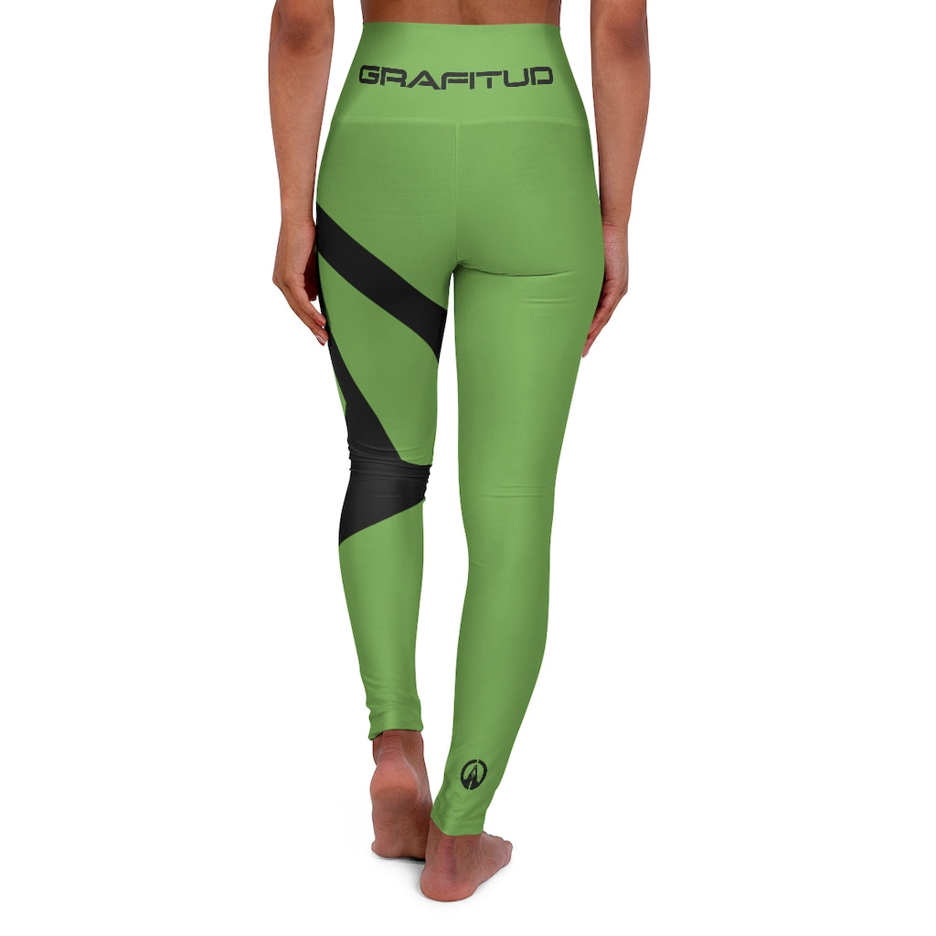 High Waisted Yoga Leggings - GDX Evergreen