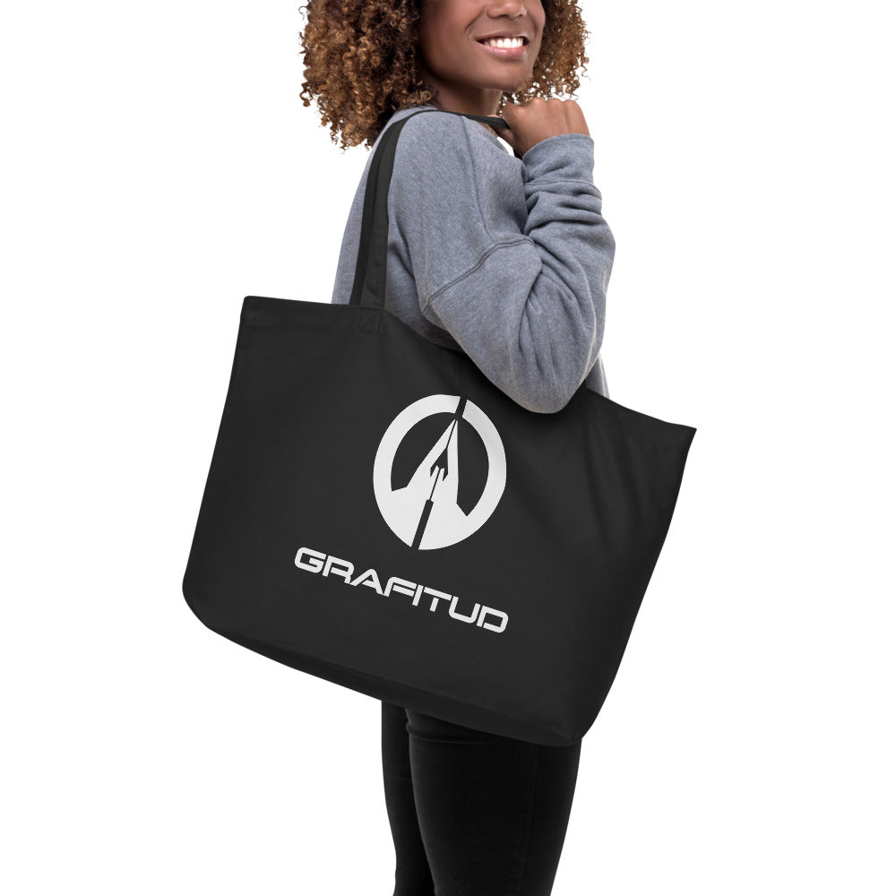 Large organic tote bag