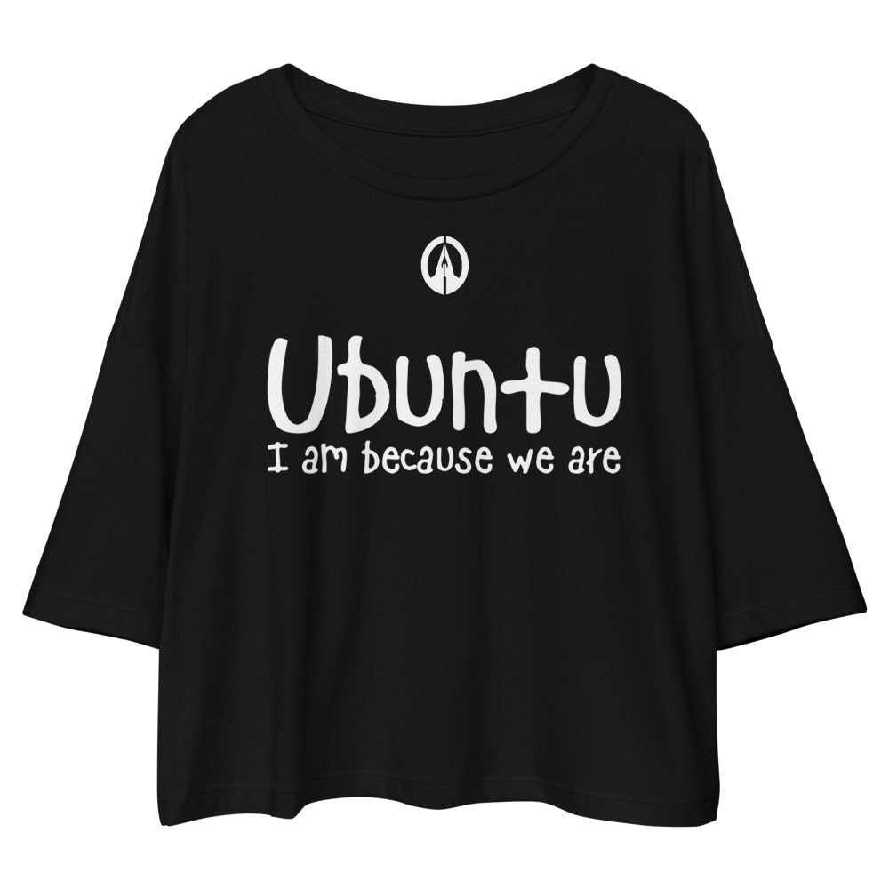 Loose drop shoulder crop top - Ubuntu