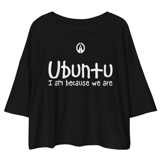 Loose drop shoulder crop top - Ubuntu