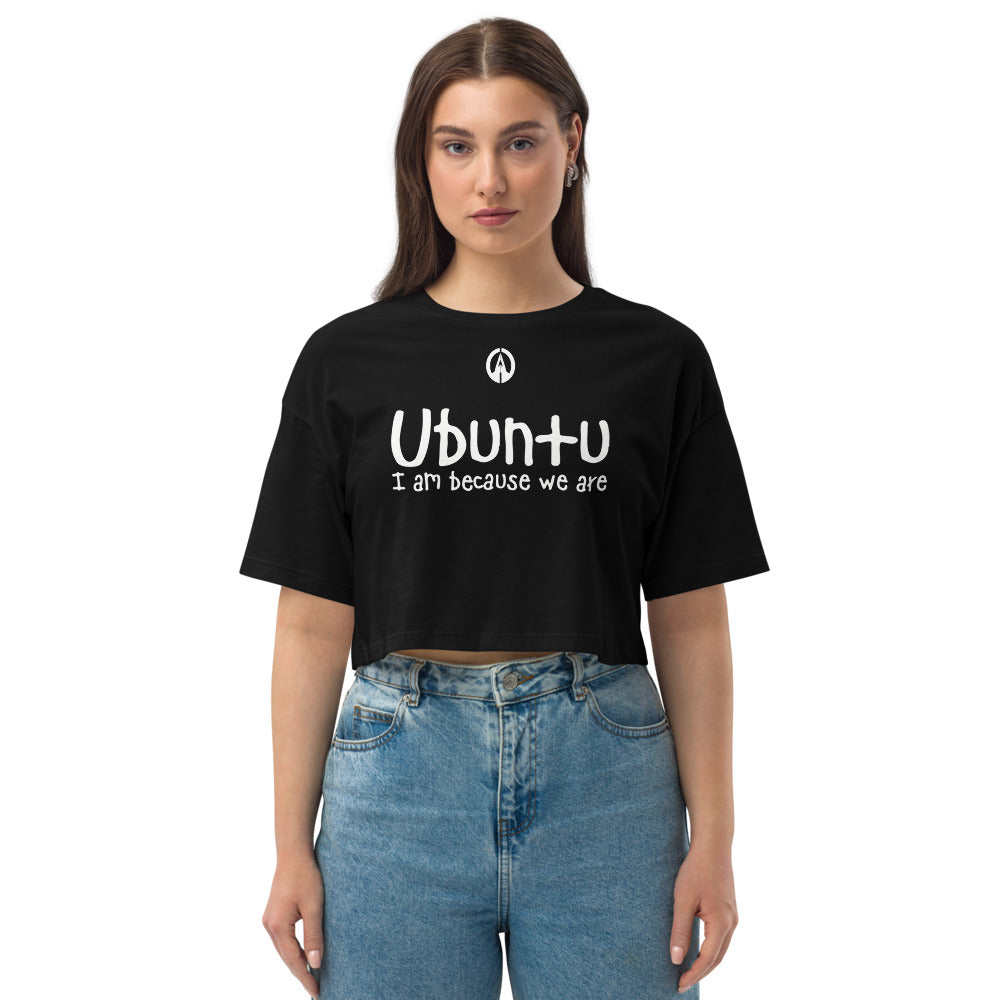 Loose drop shoulder crop top - Ubuntu