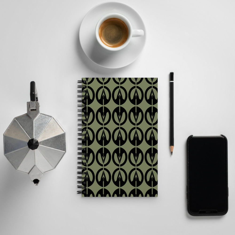 Finch Gratitude Spiral notebook