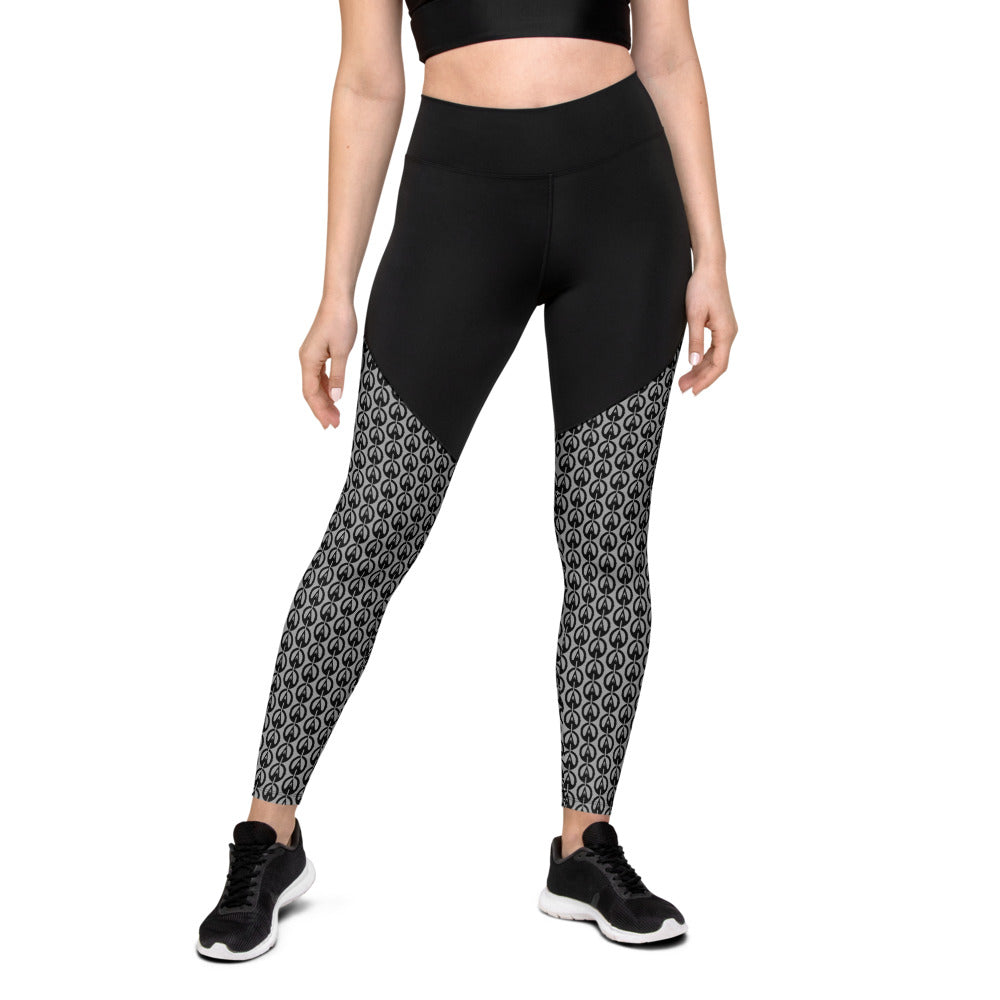 Sports Compression Leggings - GNegro